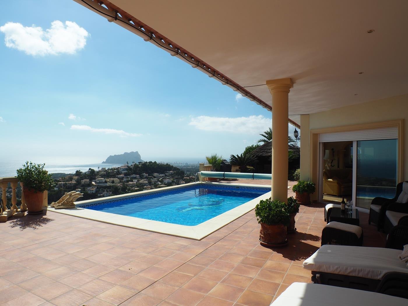 Luxuriöse Villa mit traumhaftem Meerblick in Moraira  Luxuriöse Villa mit traumhaftem Meerblick in Moraira